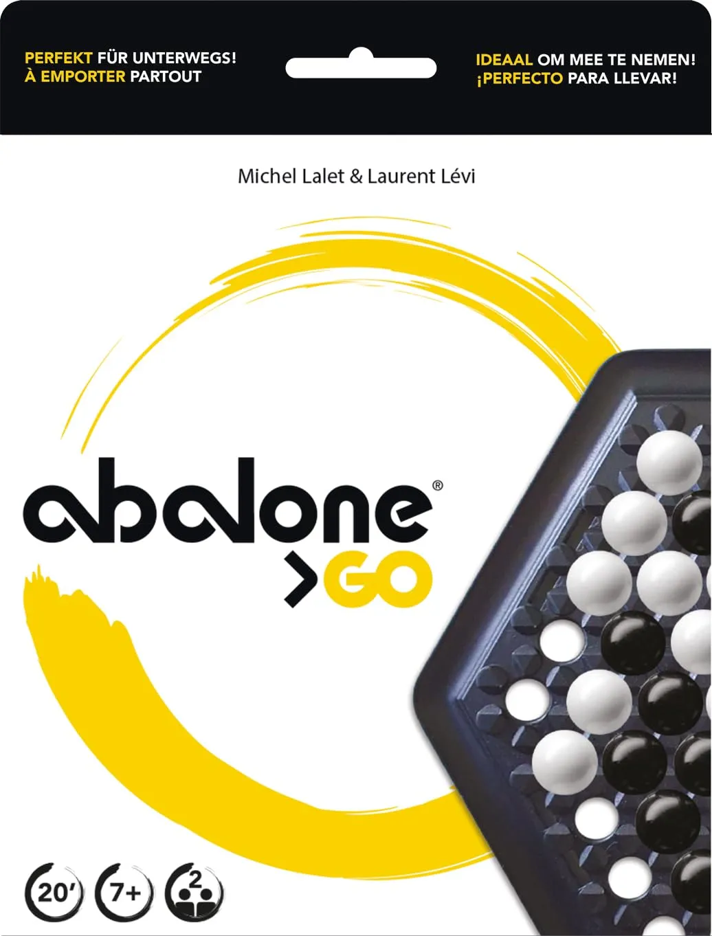 Abalone Go Strategiespiel Reisevariante 2 Spieler