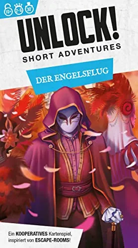 Asmodee Unlock Short Adventures Der Engelsflug Rätselspiel