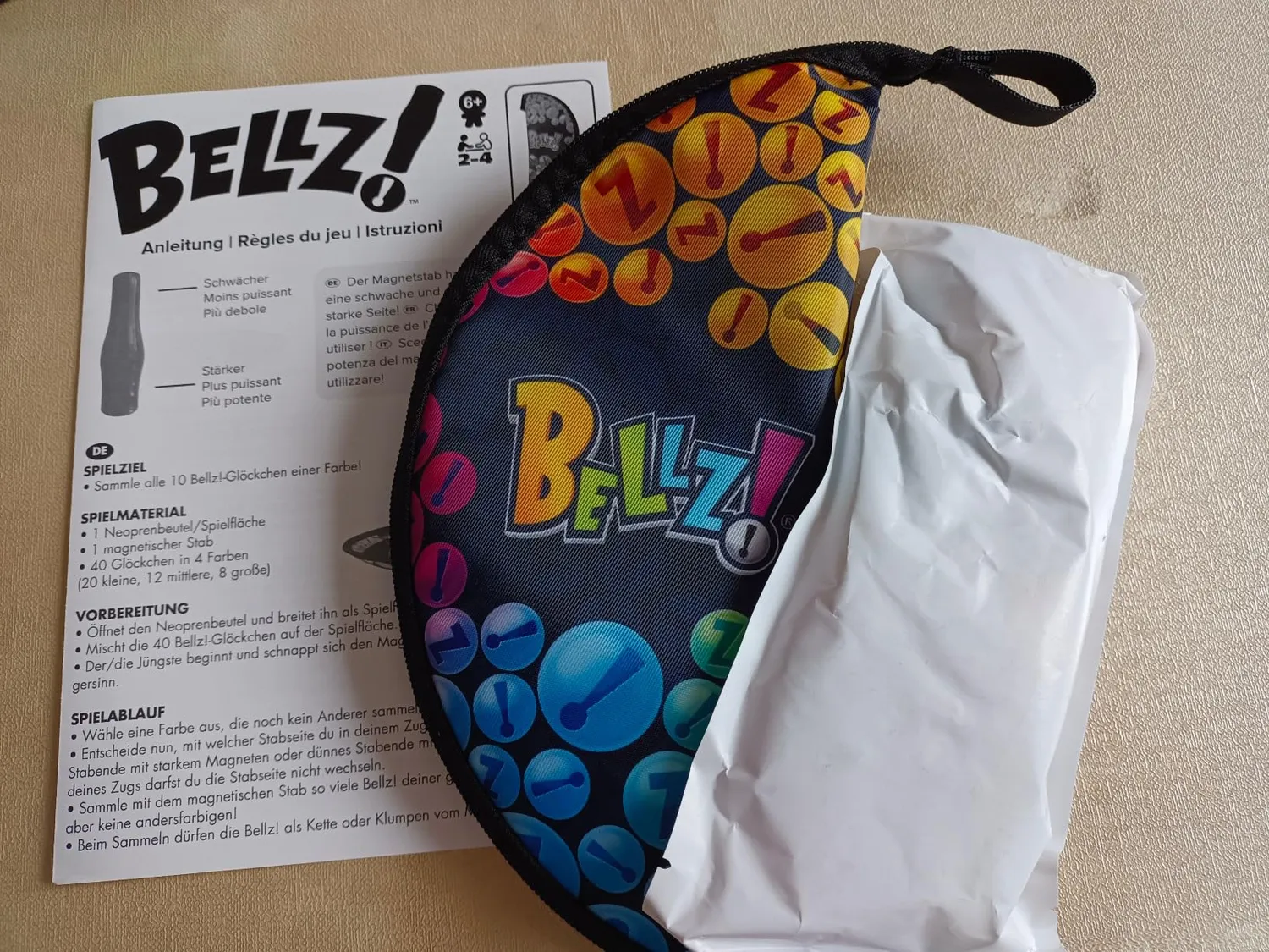 SPiN Bellz Magnetspiel Familienspiel ab 6 Jahren