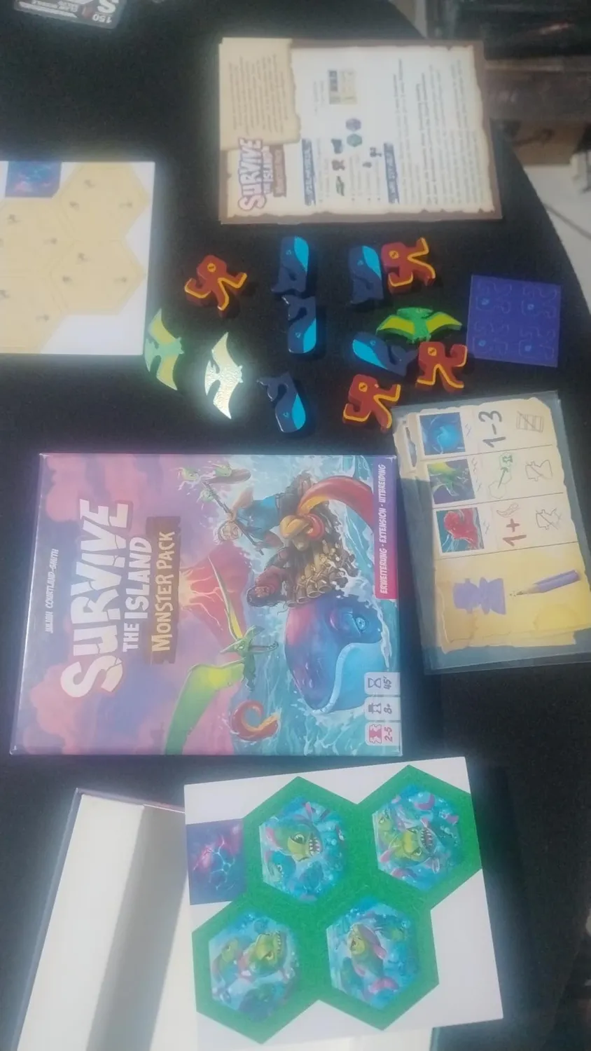 Asmodee Survive The Island Monster Pack Erweiterung mehrsprachig