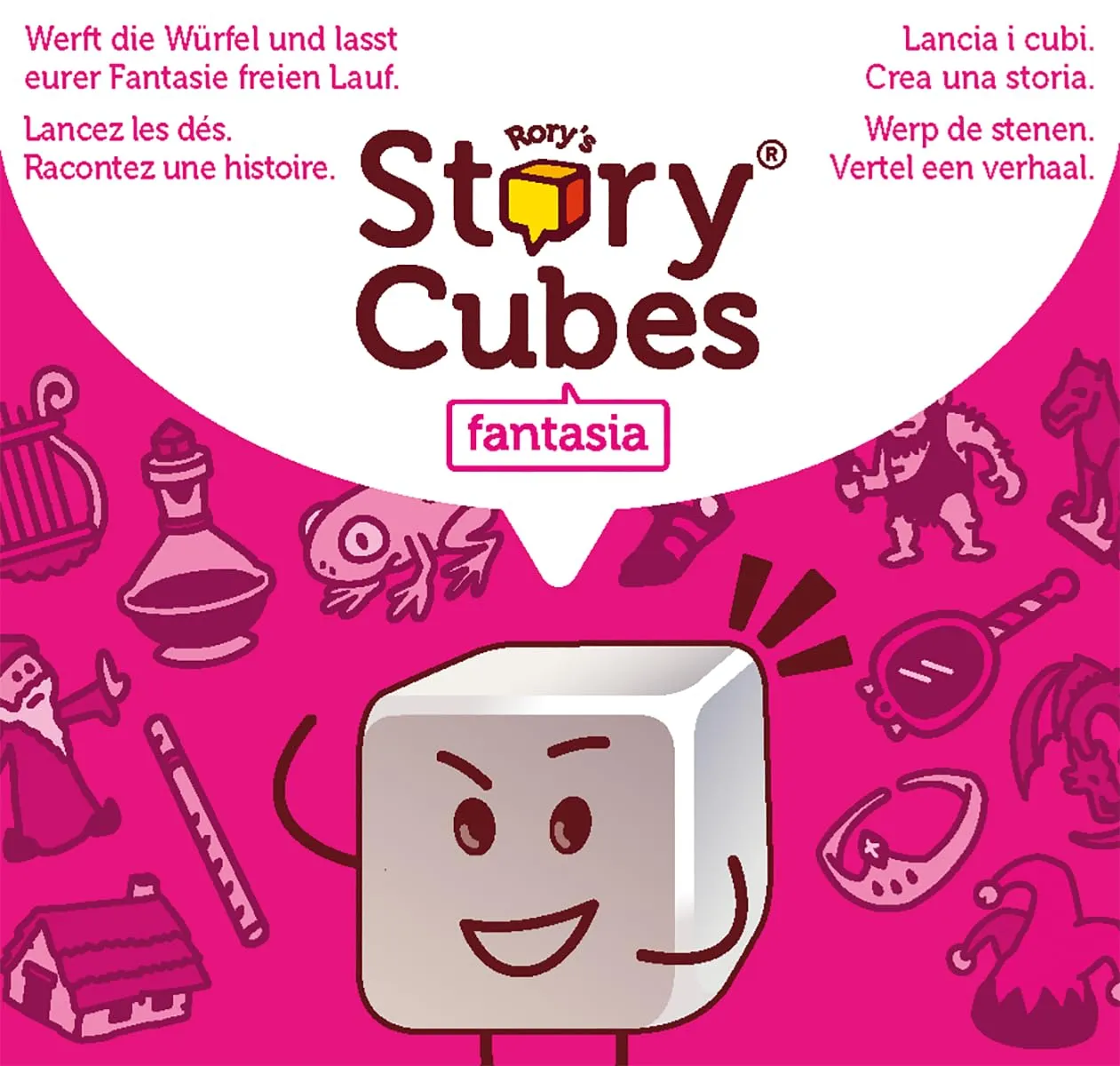 Rory's Story Cubes Fantasia Würfelspiel Neue Auflage