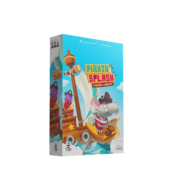 Cranio Pirata Splash Kinderspiel Elefant Planke