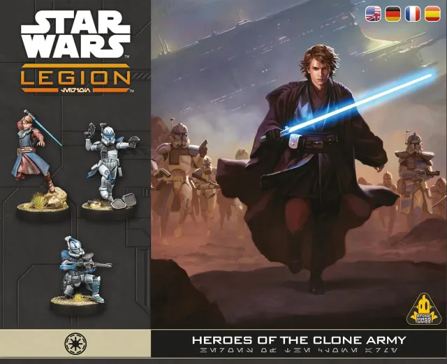 Star Wars Legion Helden der Klonarmee Erweiterung Tabletop Multilingual
