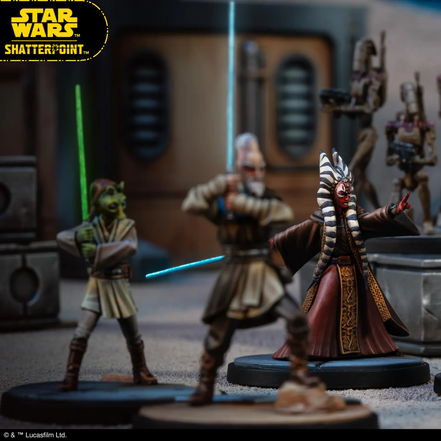 Star Wars Shatterpoint Wisdom of the Council Squad-Pack