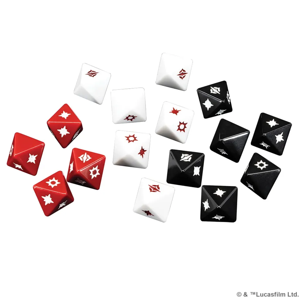 Asmodee Star Wars Legion Attack Dice Pack Würfelset 16-teilig