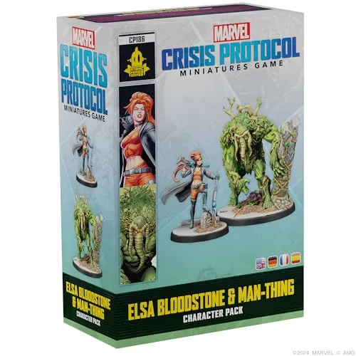Marvel Crisis Protocol Elsa Bloodstone Man-Thing Tabletop