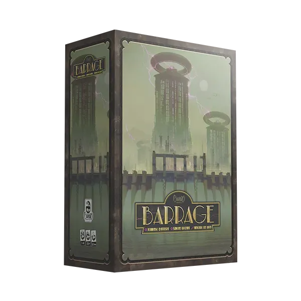 Cranio Barrage Brettspiel Basisspiel deutsch