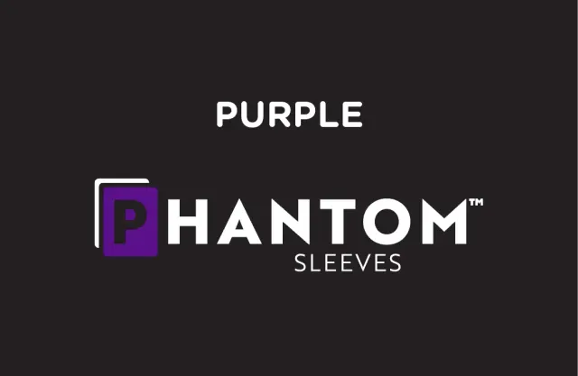 Capstone Phantom Sleeves Purple Kartenhüllen European glänzend