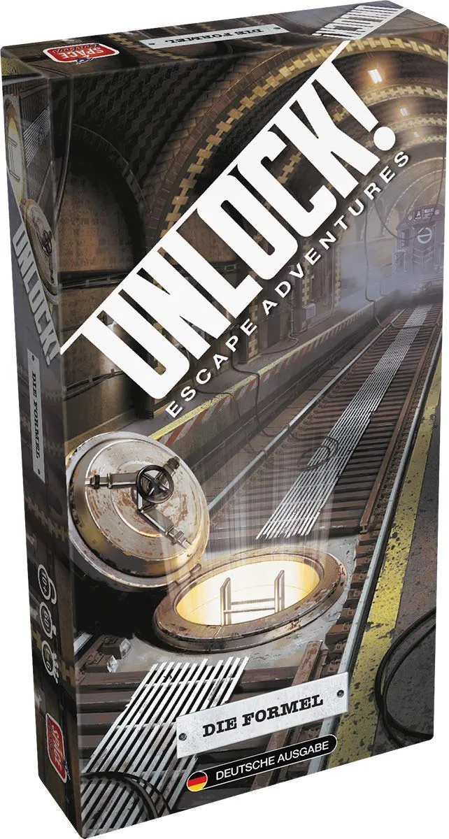 Asmodee Unlock Sherlock Holmes Scharlachrote Faden Escape-Spiel