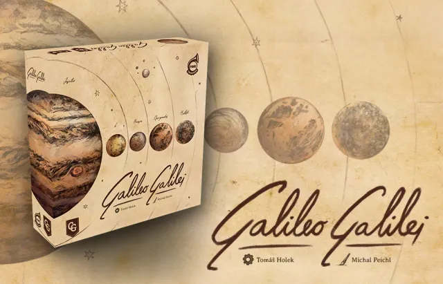 Capstone Games Galileo Galilei Brettspiel Astronomie