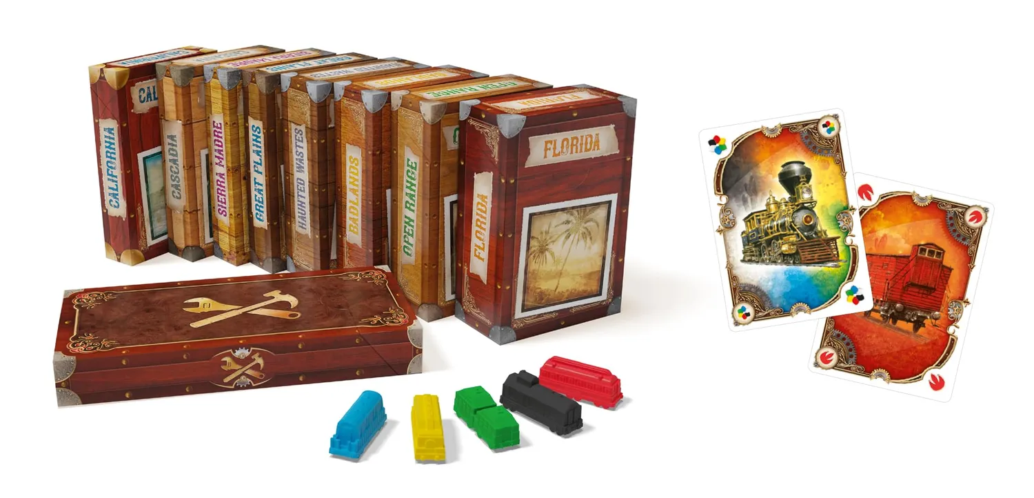 Days of Wonder Zug um Zug Legacy Legenden des Westens Spiel
