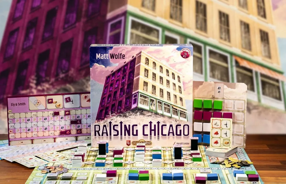 Capstone Games Raising Chicago Brettspiel limitiert