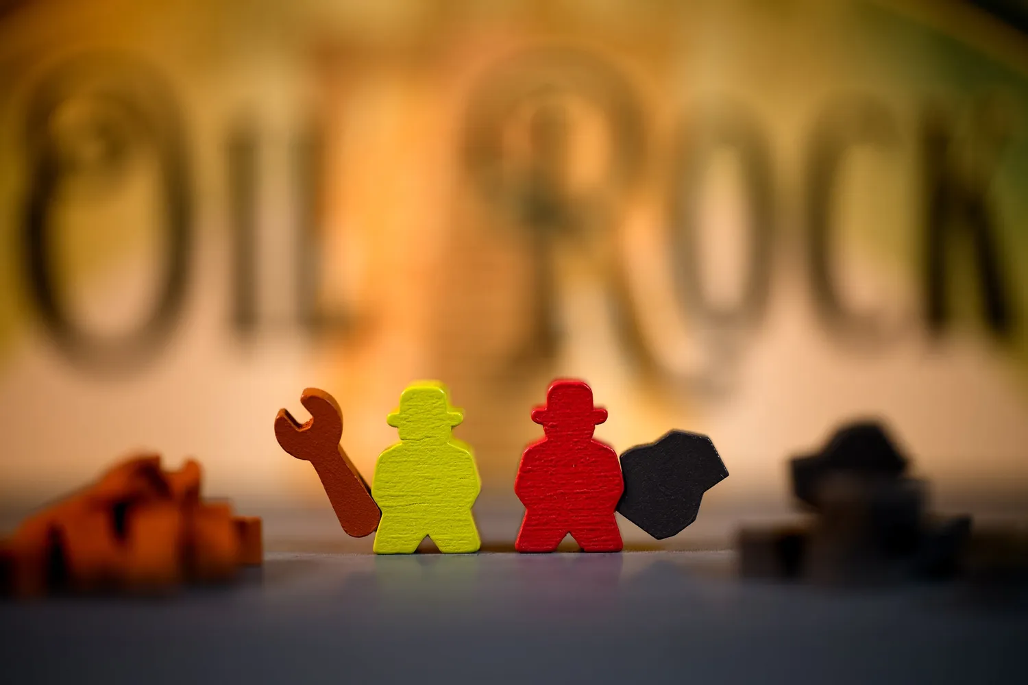 Cranio Oil Rock Strategiespiel Arbeitereinsetzen