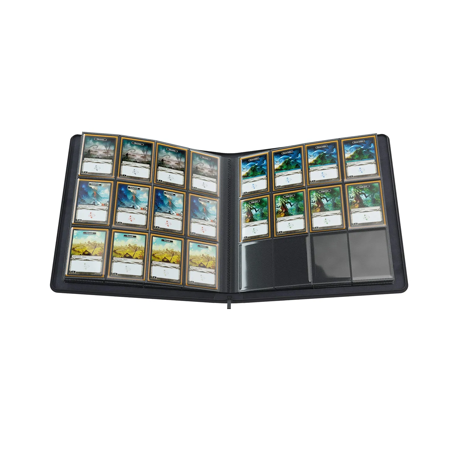 Gamegenic Zip-Up Album 24-Pocket Kartenalbum schwarz 480 Karten