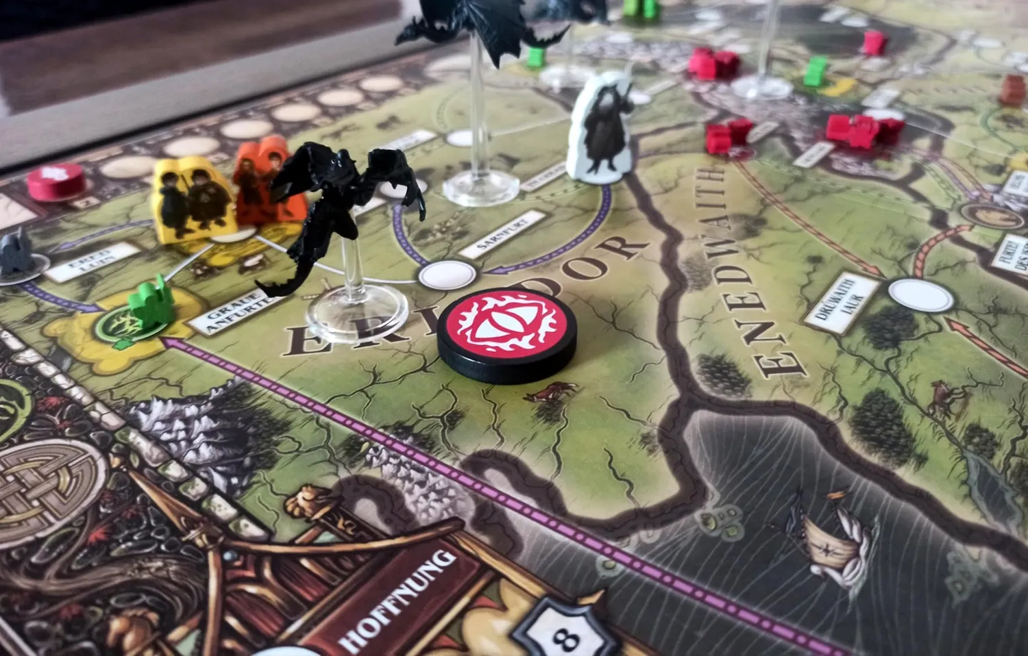 Asmodee Herr der Ringe Schicksal der Gemeinschaft Brettspiel kooperativ