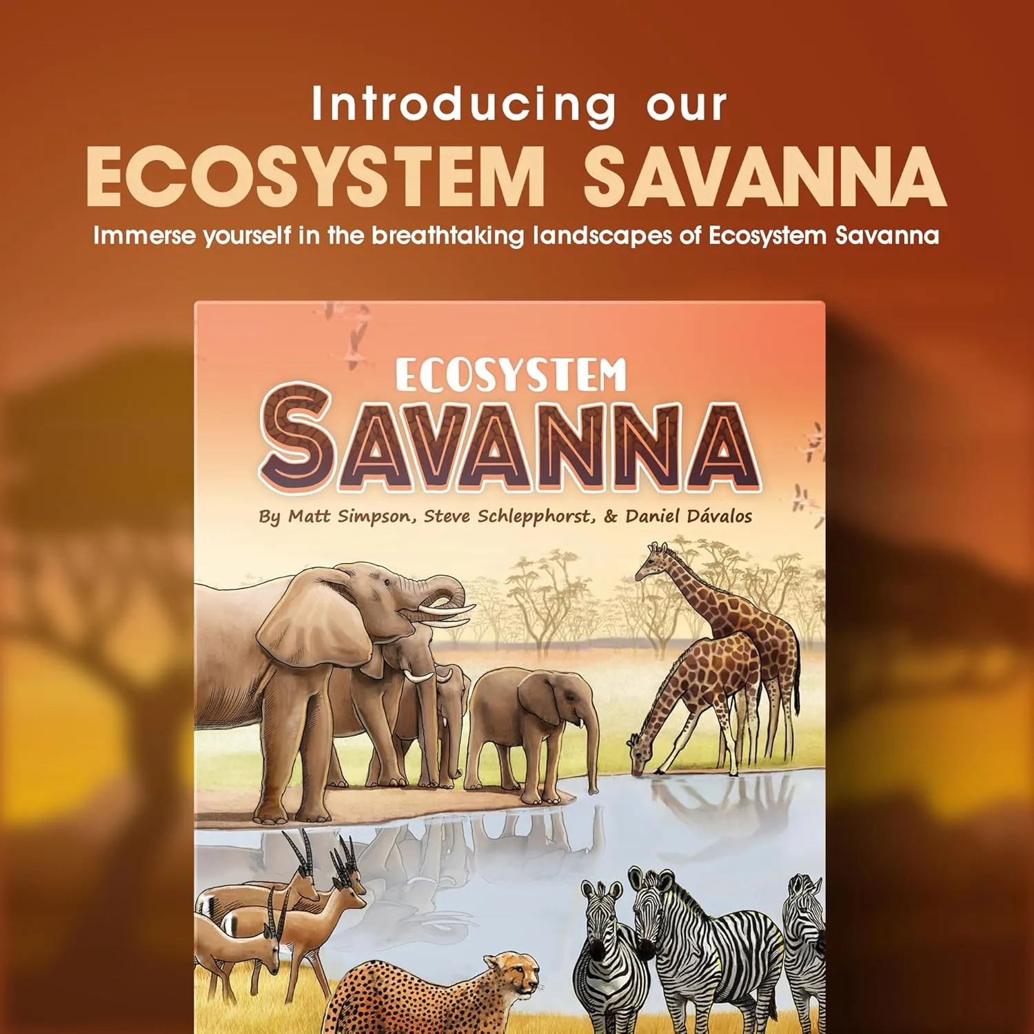Genius Games Ecosystem Savanna Kartenspiel Savanne 2-6