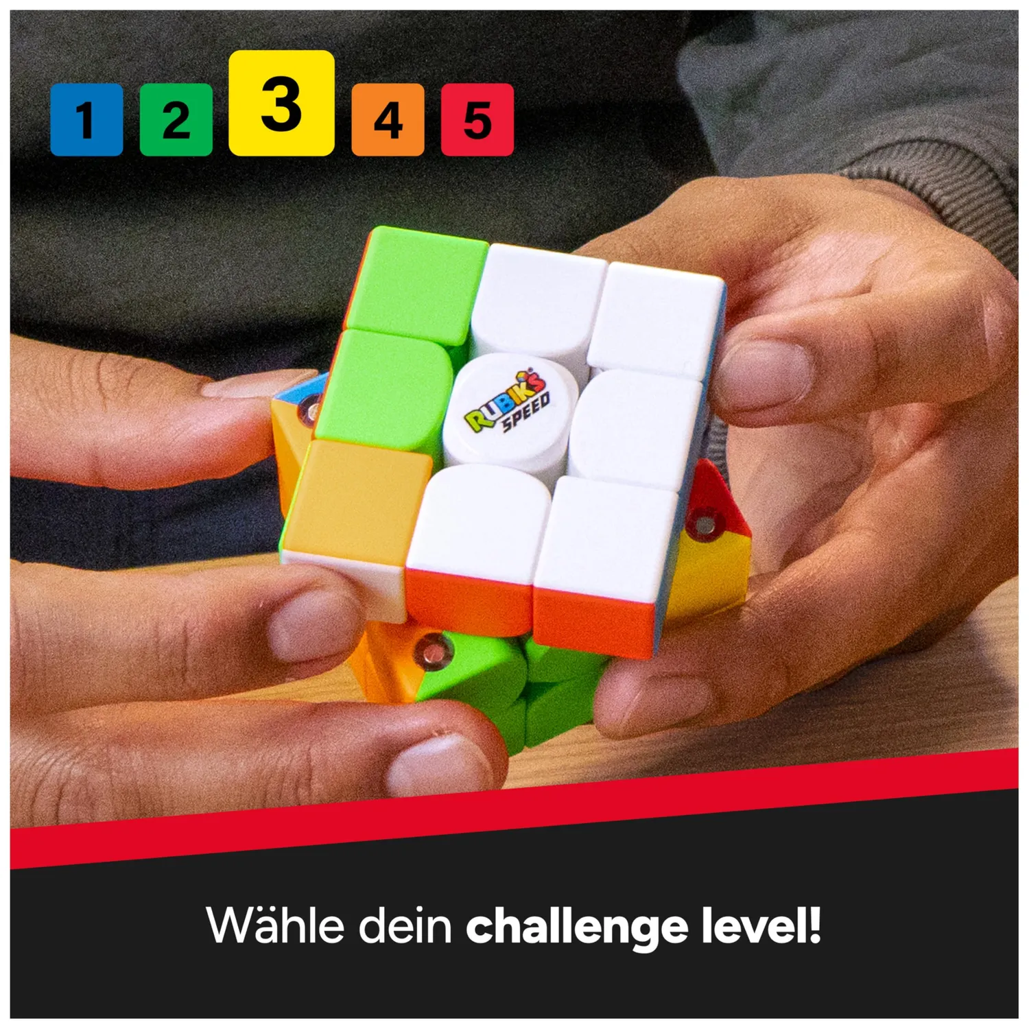 Rubik's Speed Cube 3x3 Zauberwürfel magnetisch