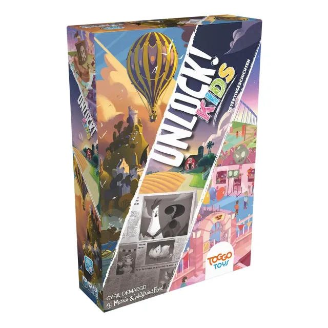 Asmodee Unlock! Kids Kinderspiel Box Set ab 6 Jahren