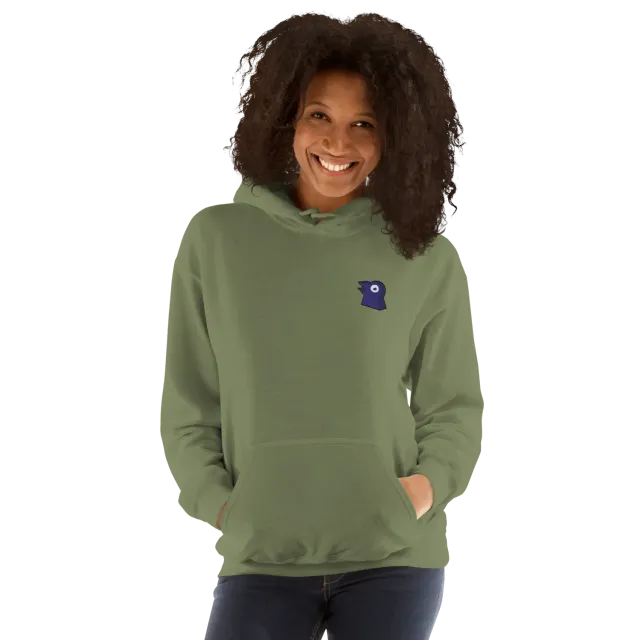 Leder Games Root Corvid Conspiracy Hoodie bestickt