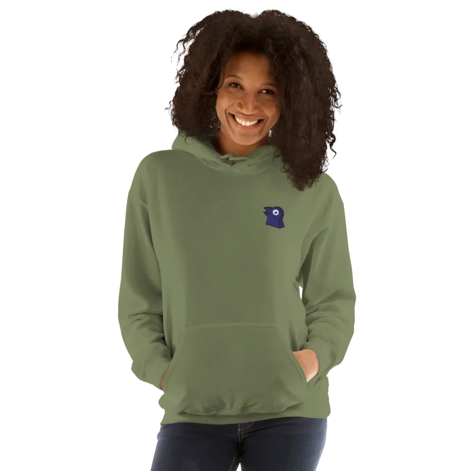 Leder Games Root Corvid Conspiracy Hoodie bestickt