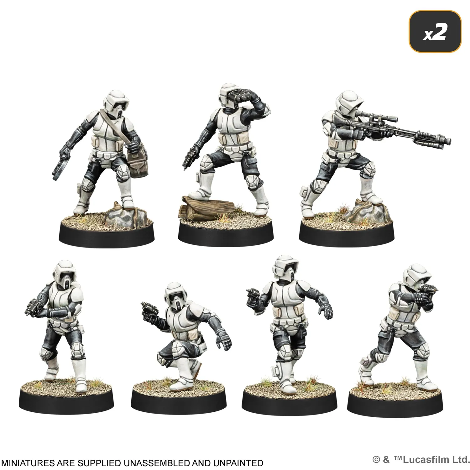 Asmodee Star Wars Legion Galactic Empire Starterset Tabletop 37 Figuren