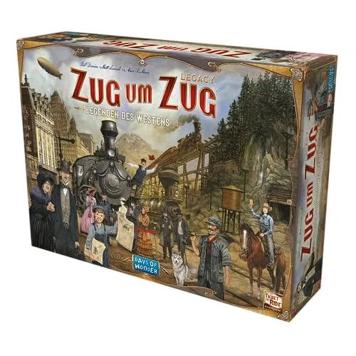 Days of Wonder Zug um Zug Legacy Legenden des Westens Spiel