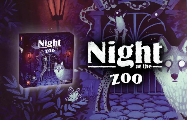 Capstone Games Night at the Zoo Brettspiel Familienspiel