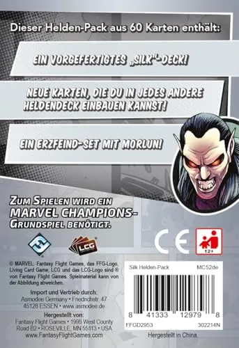 Marvel Champions Silk Helden-Erweiterung Kartenspiel Deutsch