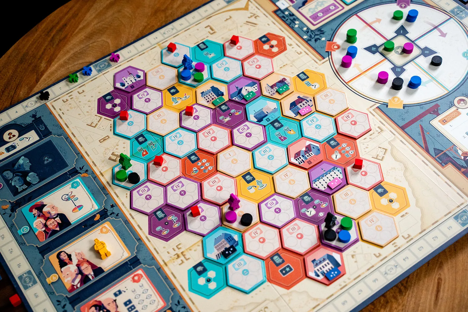 Capstone Games Québec Brettspiel Einfluss