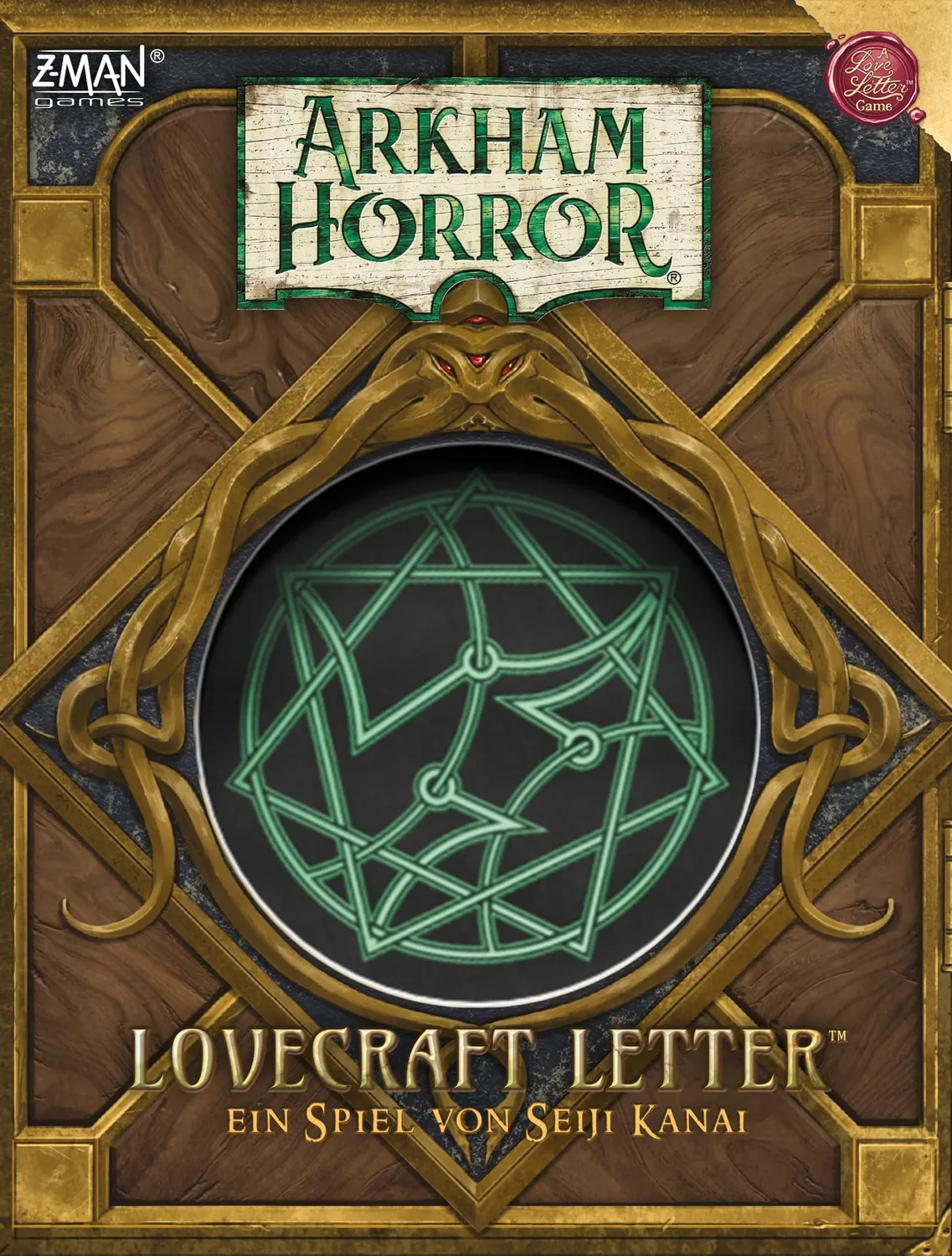 Asmodee Arkham Horror Lovecraft Letter Kartenspiel Deduktion