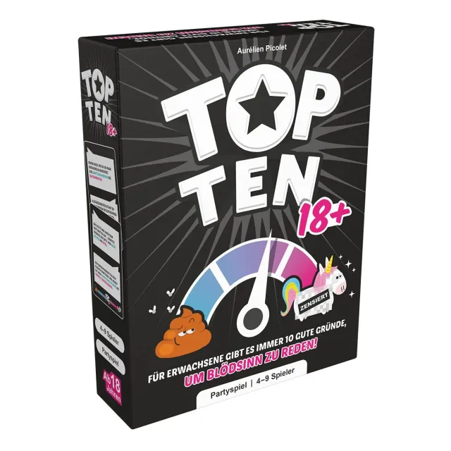 Cocktail Games Top Ten 18+ Partyspiel Erwachsene