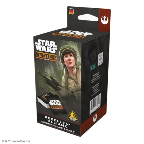 Star Wars Legion Rebellen Einheitenkarten-Set Tabletop deutsch