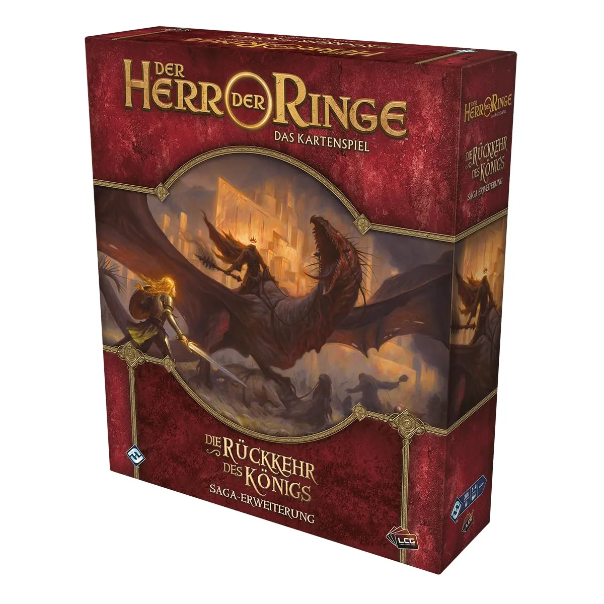 Asmodee Herr der Ringe Kartenspiel Rückkehr des Königs Saga-Erweiterung