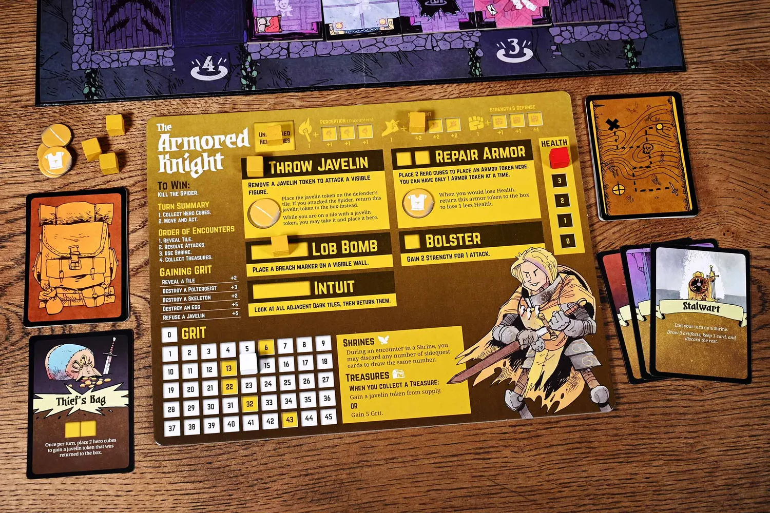 Leder Games Vast Haunted Hallways Erweiterung Miniaturen