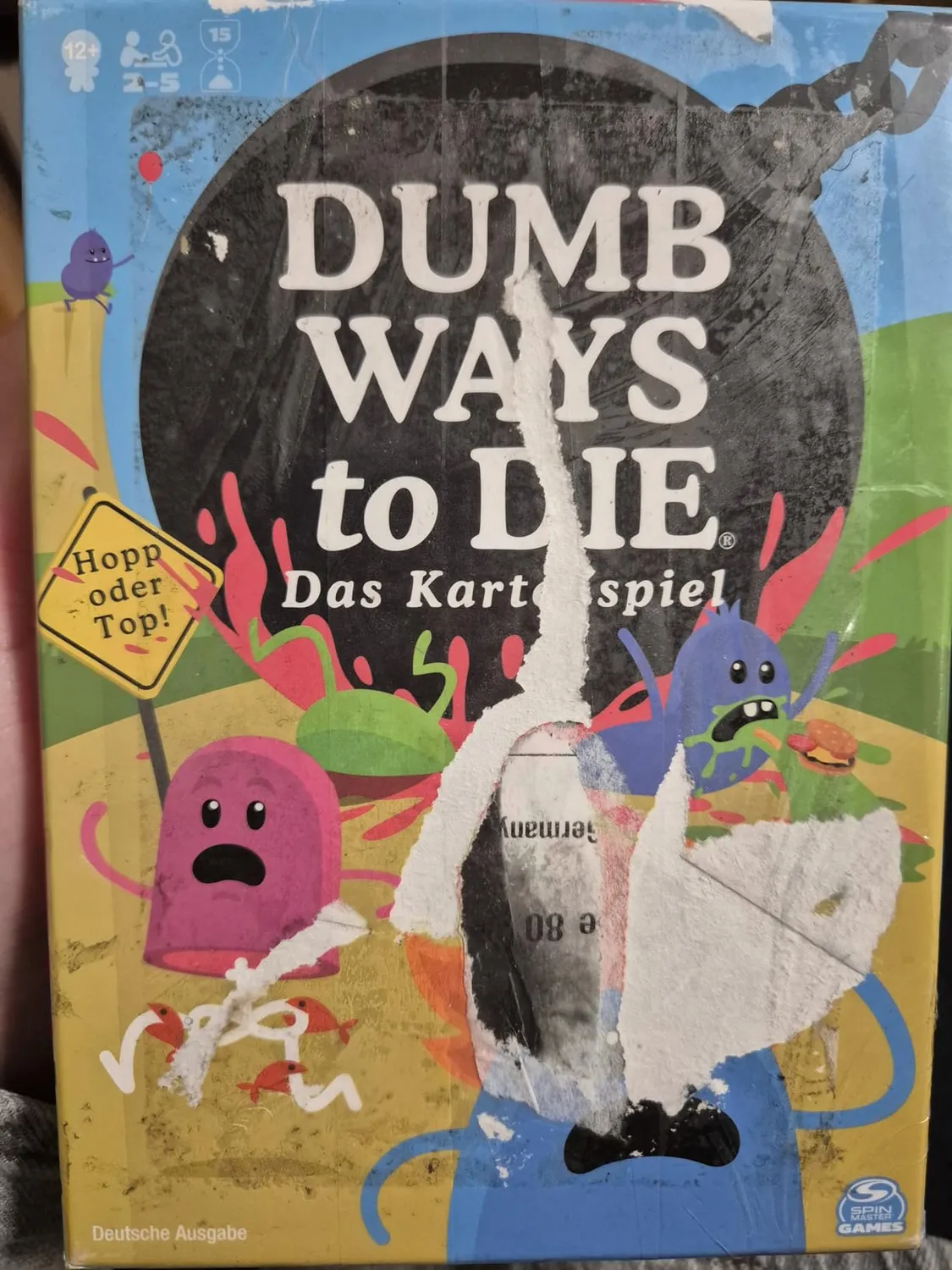 Spin Master Dumb Ways to Die Kartenspiel deutsch ab 12 Jahren