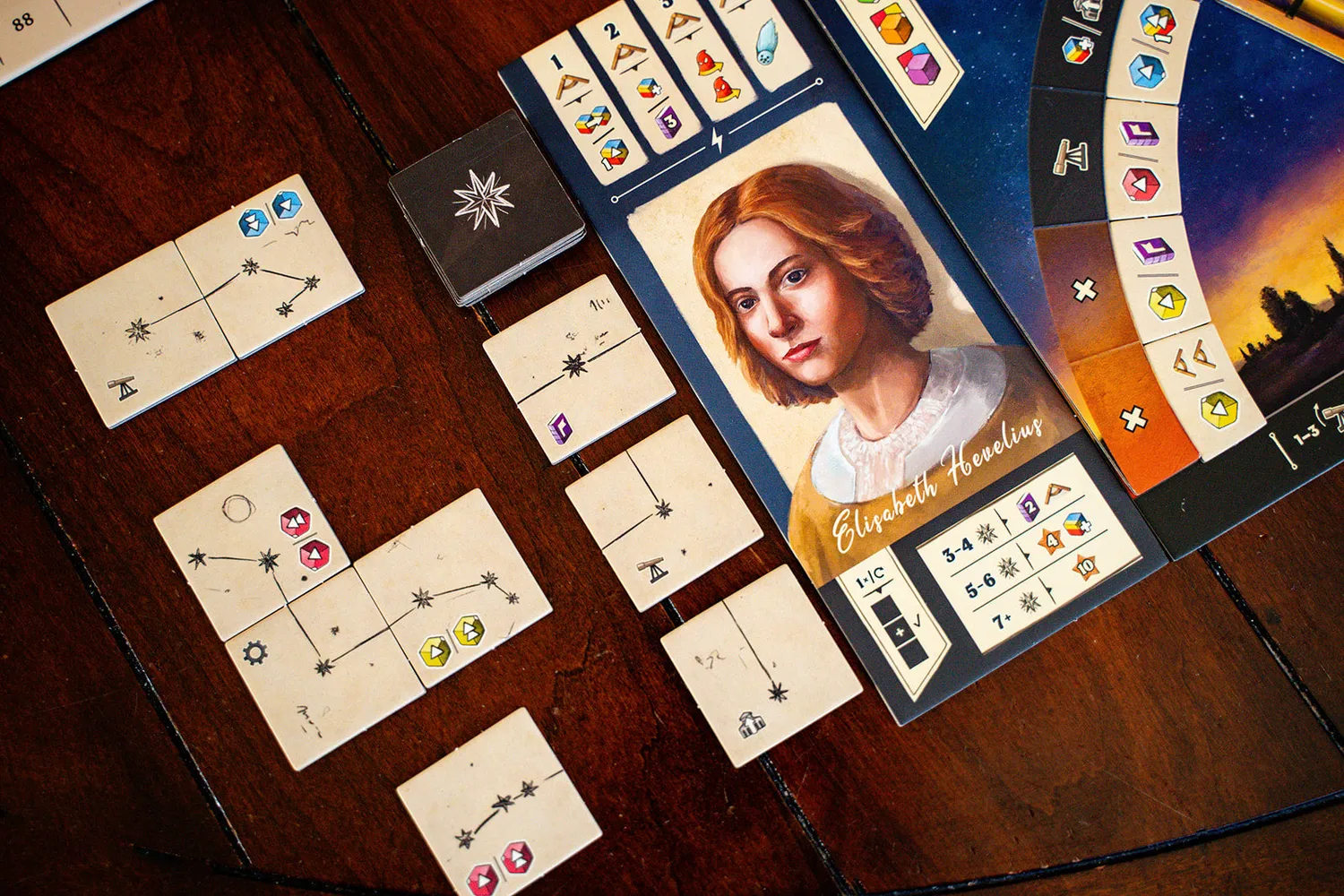 Capstone Games Galileo Galilei Luna Erweiterung Mond-Beobachtung