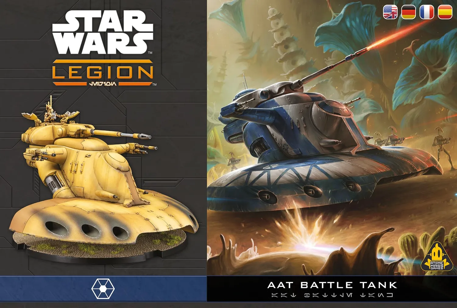 Asmodee Star Wars Legion AAT Battle Tank Erweiterung Separatisten
