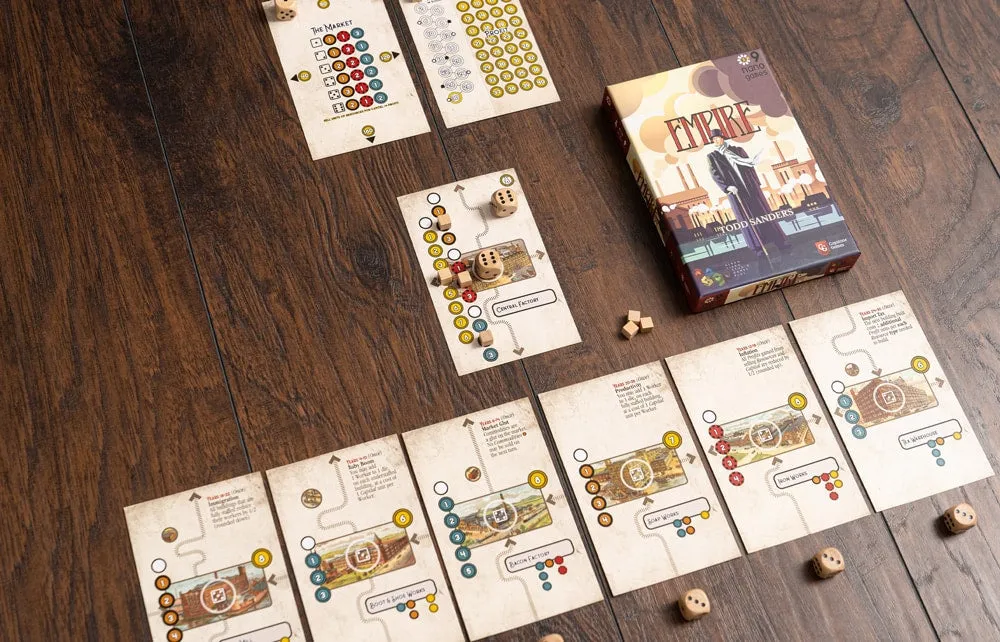 Capstone Games Nano9Games Volume 3 Empire Solospiel 9 Karten
