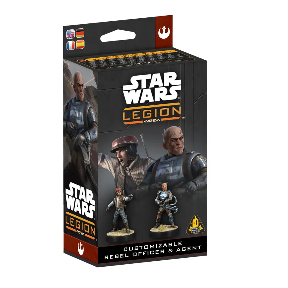 Asmodee Star Wars: Legion Rebellenoffizier & Agent Tabletop-Erweiterung