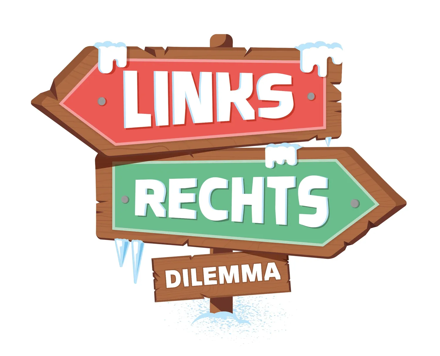 Cojones Links-Rechts-Dilemma Partyspiel ab 18 Deutsch