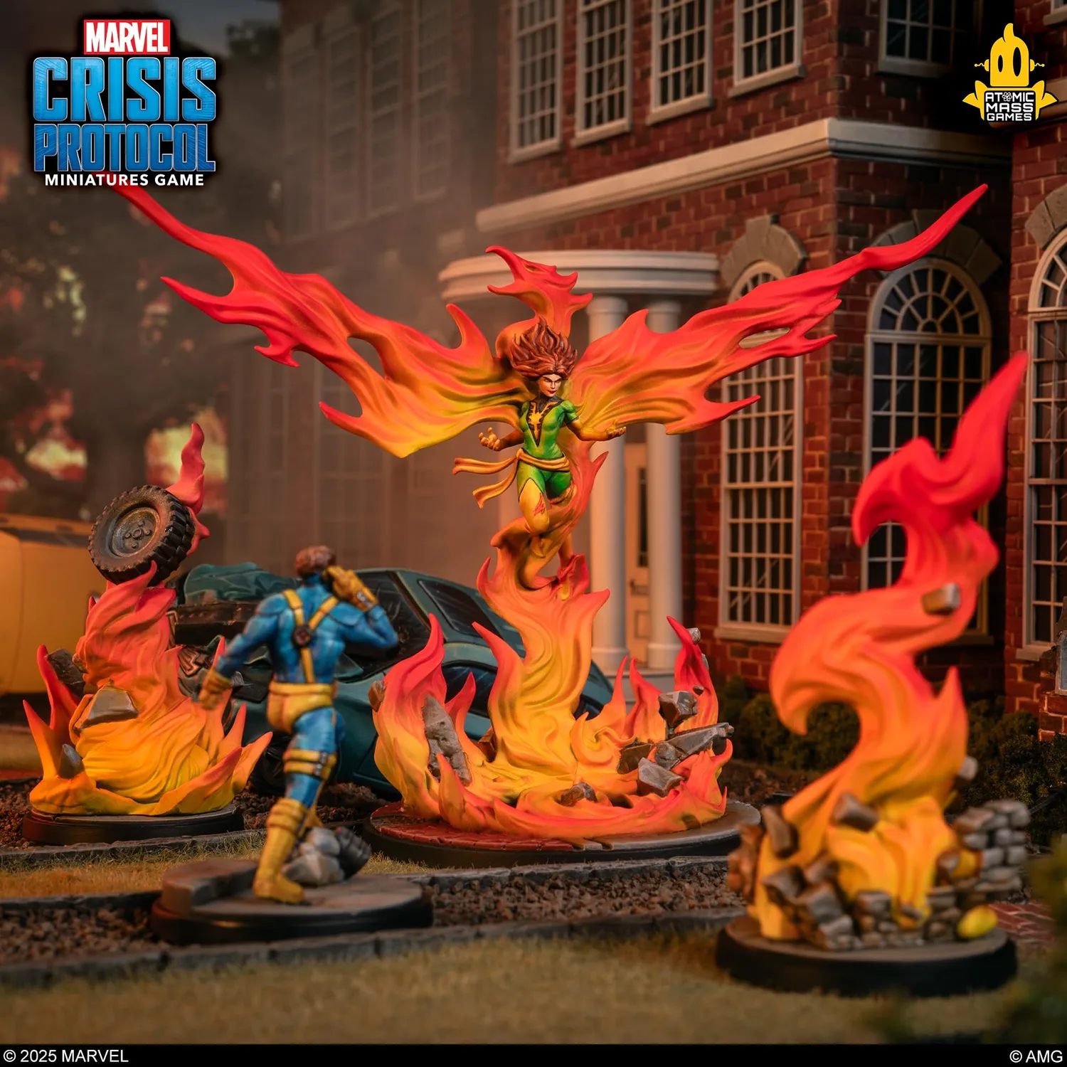 Asmodee Marvel Crisis Protocol Phoenix Unleashed Tabletop Deutsch