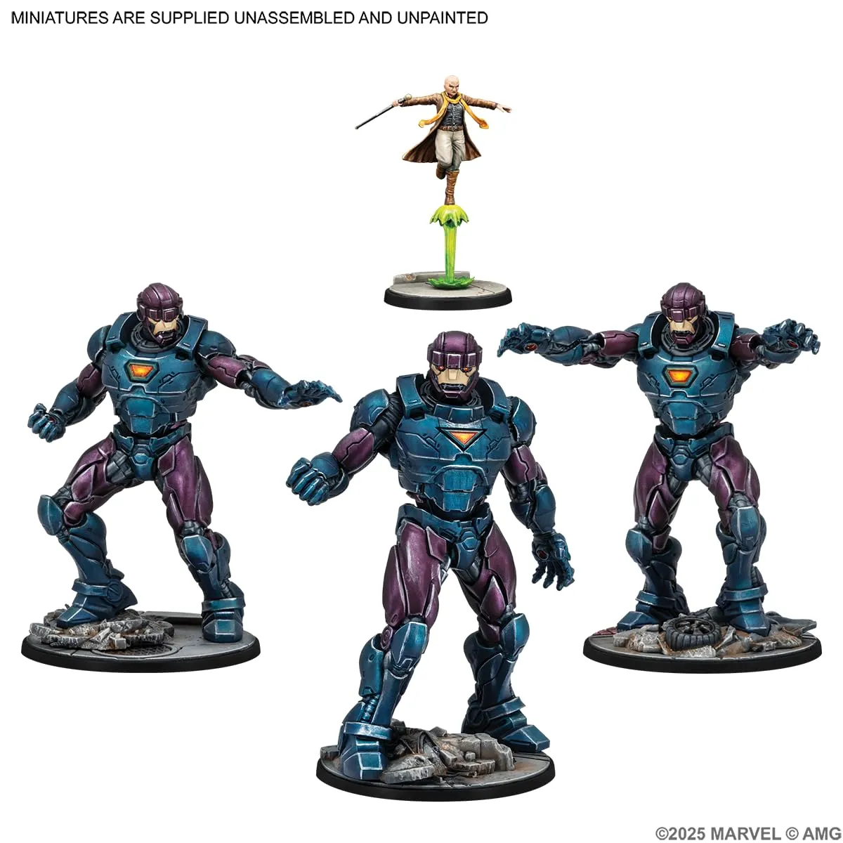 Asmodee Marvel Crisis Protocol Sentinels Affiliation Pack Tabletop
