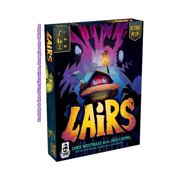 Cranio Lairs Brettspiel Duell mit Box Zero