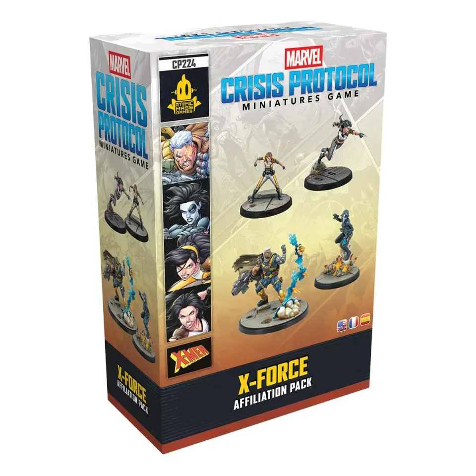 Asmodee Marvel Crisis Protocol X-Force Affiliation Pack Tabletop