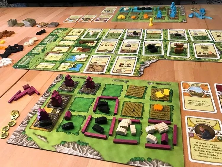 Lookout Agricola Grundspiel Brettspiel Kennerspiel Uwe Rosenberg