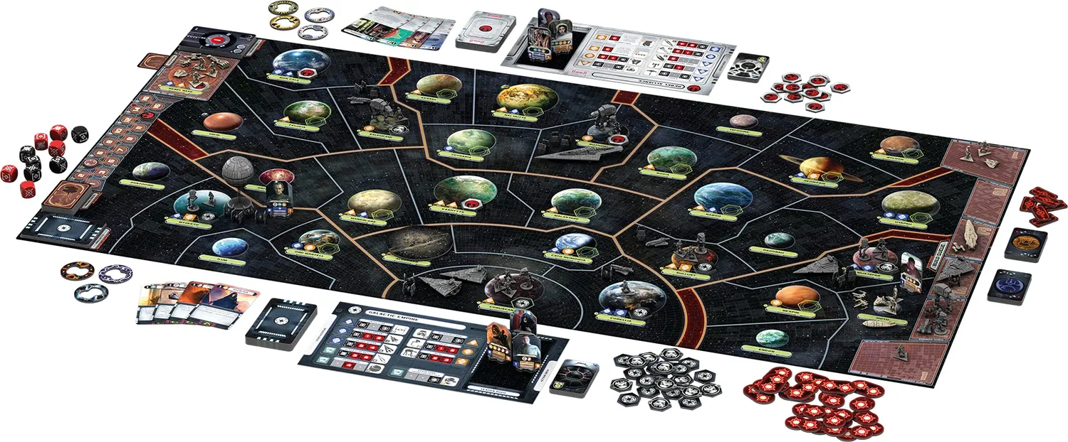 Fantasy Flight Star Wars Rebellion Grundspiel Deutsch Epos