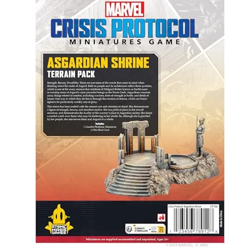 Asmodee Marvel Crisis Protocol Asgardian Shrine Gelände