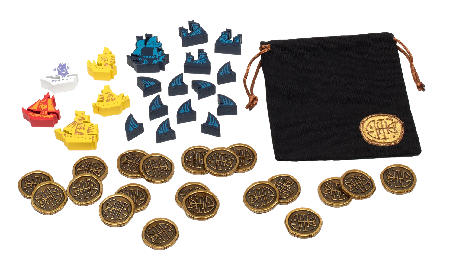 Leder Games Ahoy Deluxe Upgrade Zubehör-Set Münzen