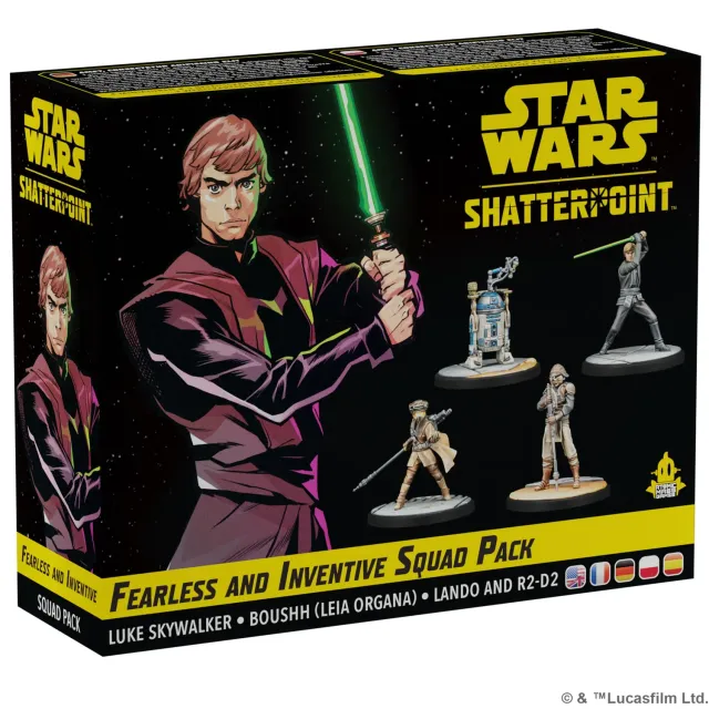 Asmodee Star Wars Shatterpoint Furchtlos und erfinderisch Erweiterung