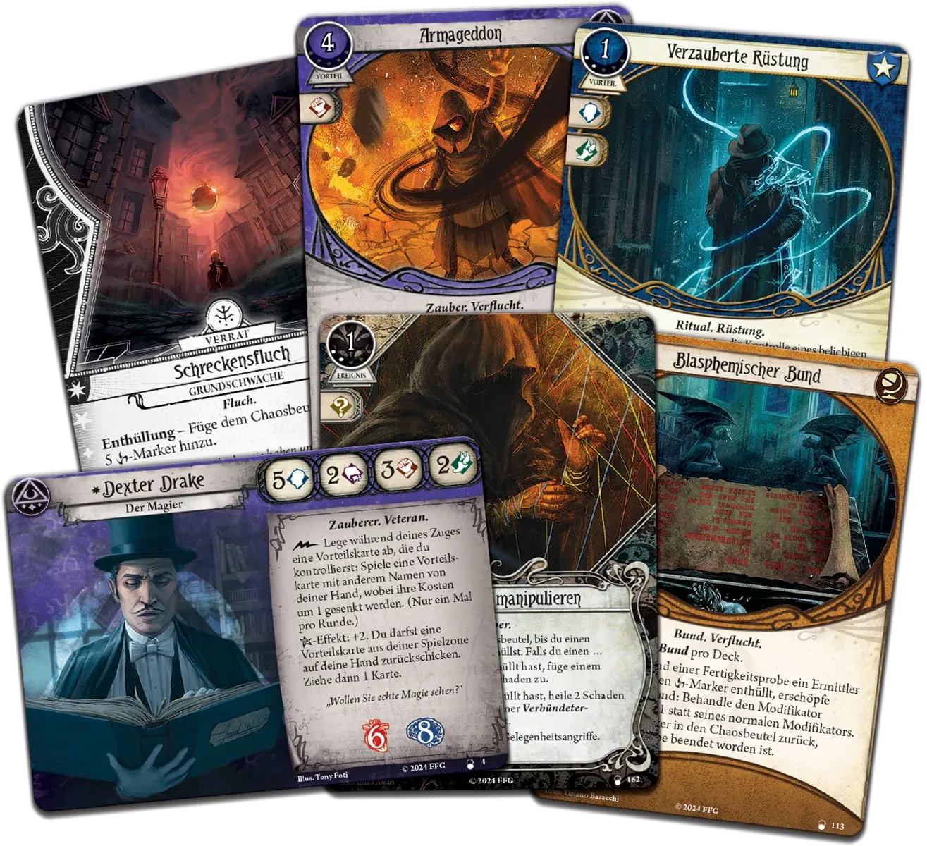 Arkham Horror Innsmouth-Ermittler Kartenspiel-Erweiterung Deutsch